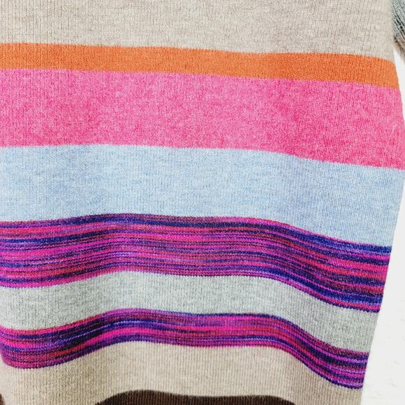 PROJECT Colorful Turtleneck Knit Pullover Long Sleeve Sweater - Size M - Picture 5 of 7